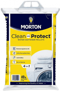 best salt for water softener Morton Clean and Protect II Water Softening Pellets