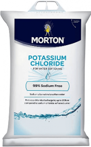 best salt for water softener Morton Potassium Chloride Pellets