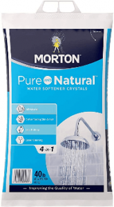 best salt for water softener Morton U26624S Pure AND Natural Water Softening Crystals