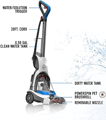 Hoover FH50700 Compact handheld Carpet Cleaner Machine